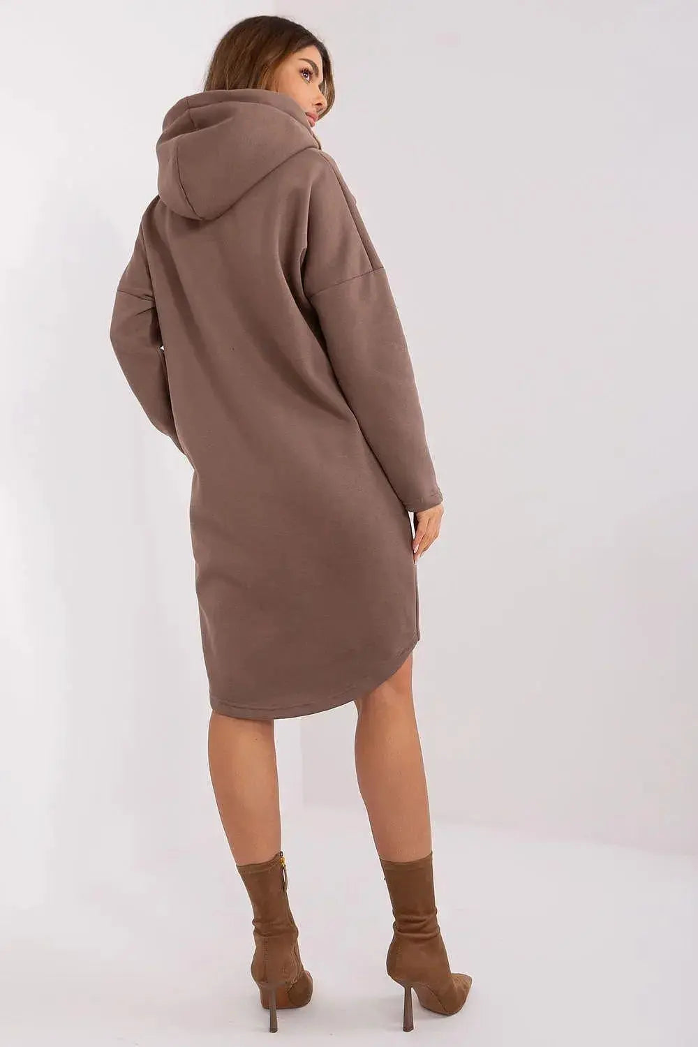 Relevance sporty style extended sweatshirt  Adomoo