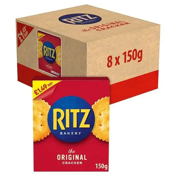 Ritz Bakery Original Cracker Box 150g (Case of 8)  Adomoo