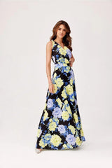 Roco Fashion floral pattern dress  Adomoo