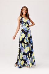 Roco Fashion floral pattern dress  Adomoo