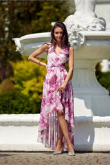 Roco Fashion maxi dress is made of light and delicate chiffon, which will be very comfortable to wear  Adomoo