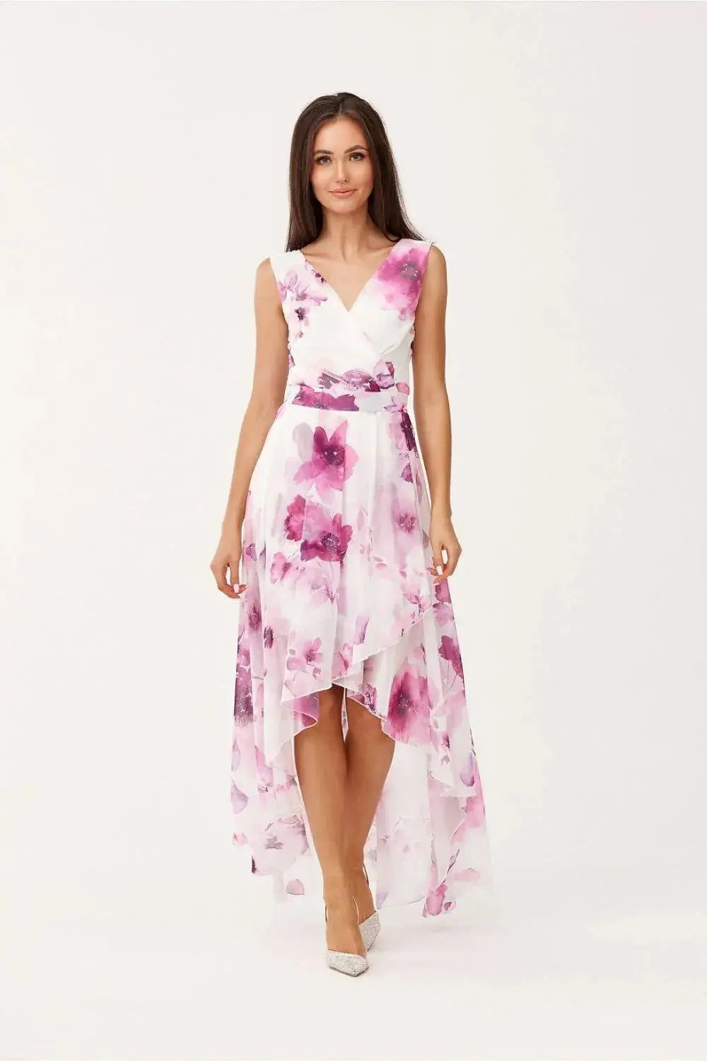 Roco Fashion maxi dress is made of light and delicate chiffon, which will be very comfortable to wear  Adomoo