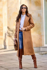 Roco Fashion slip with front pocket coat  Adomoo