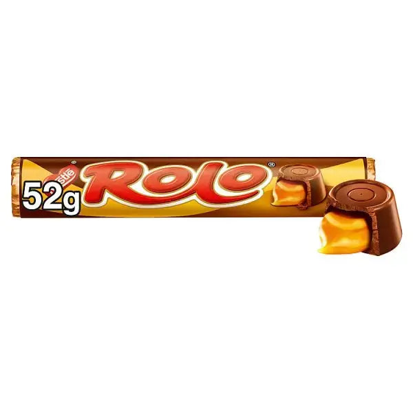 Rolo Milk Chocolate & Toffee Tube 52g (Case of 36)  Adomoo