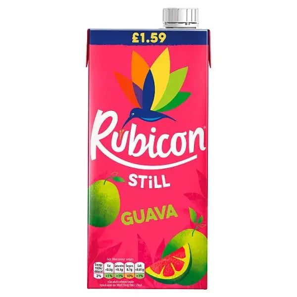Rubicon Still Guava Juice Drink 1 Litre (Case of 12)  Adomoo