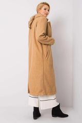 Rue Paris long sleeves, fastened womens coat  Adomoo