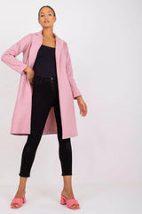 Rue Paris womens unlined, long-sleeved, unbuttoned coat  Adomoo