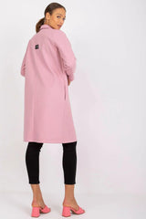 Rue Paris womens unlined, long-sleeved, unbuttoned coat  Adomoo