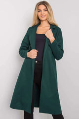 Rue Paris womens unlined, long-sleeved, unbuttoned coat  Adomoo