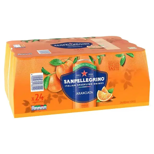 San Pellegrino Orange 24x330ml (Case of 24)  Adomoo