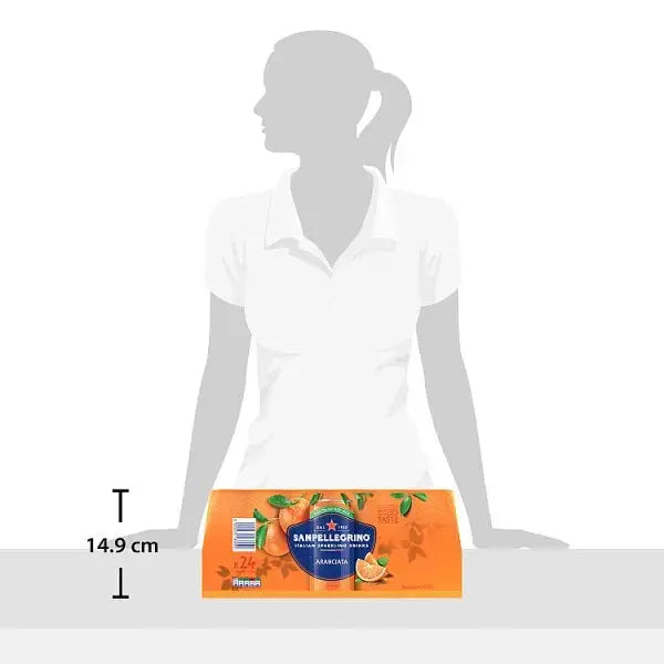 San Pellegrino Orange 24x330ml (Case of 24)  Adomoo
