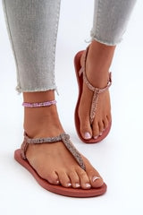 Ipanema Women’s Sandals – Eco-Friendly Glitter Design with Buckle Closure  Adomoo