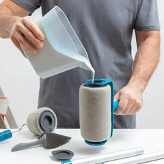 Set of refillable, Anti-drip Paint Rollers Roll'n'paint InnovaGoods 5 Pieces  Adomoo