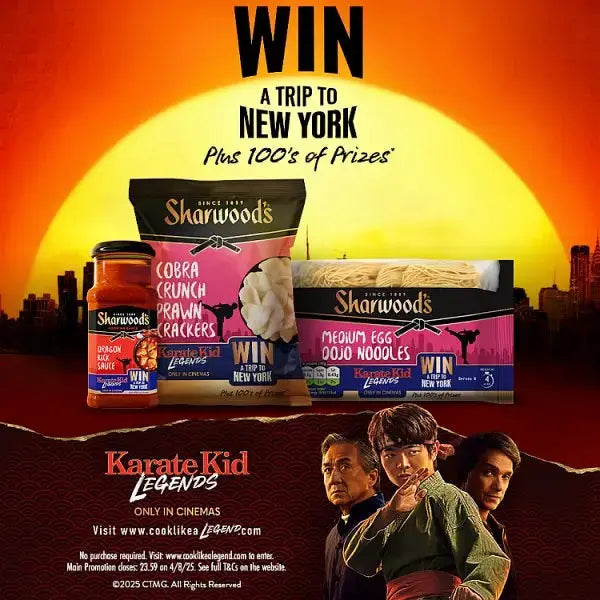 Sharwood's Ready To Eat Prawn Crackers 60g (Case of 6)  Adomoo