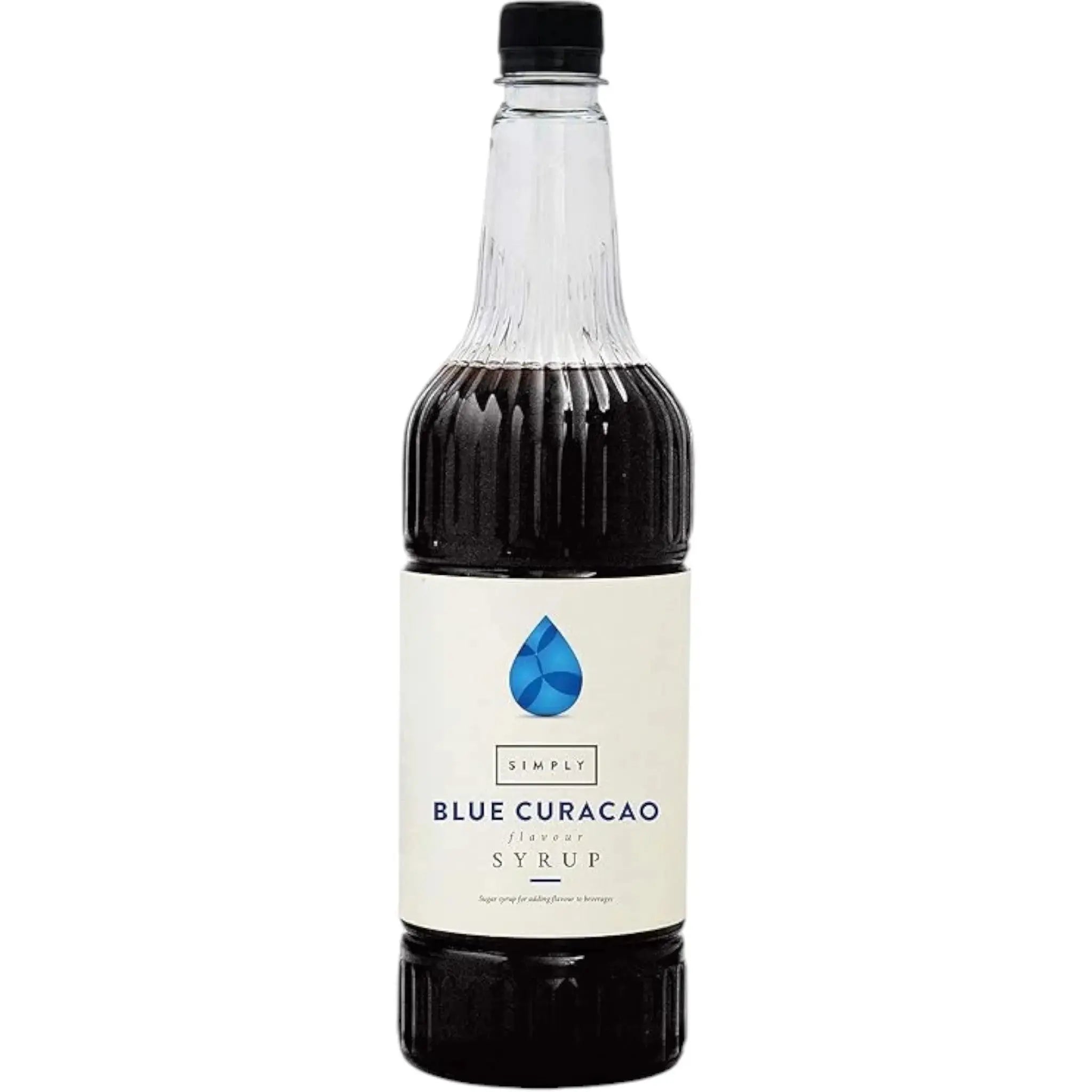 Simply blue curacao syrup  Adomoo