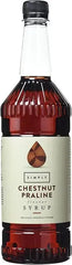 Simply Chestnut Praline Syrup  Adomoo