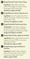Simply Chocolate Cookie Syrup  Adomoo