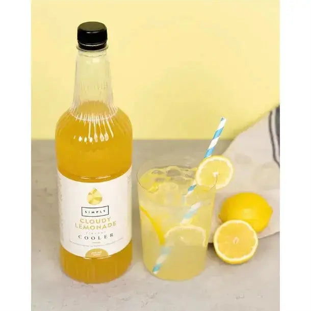 Simply Cloudy Lemonade Cooler  Adomoo