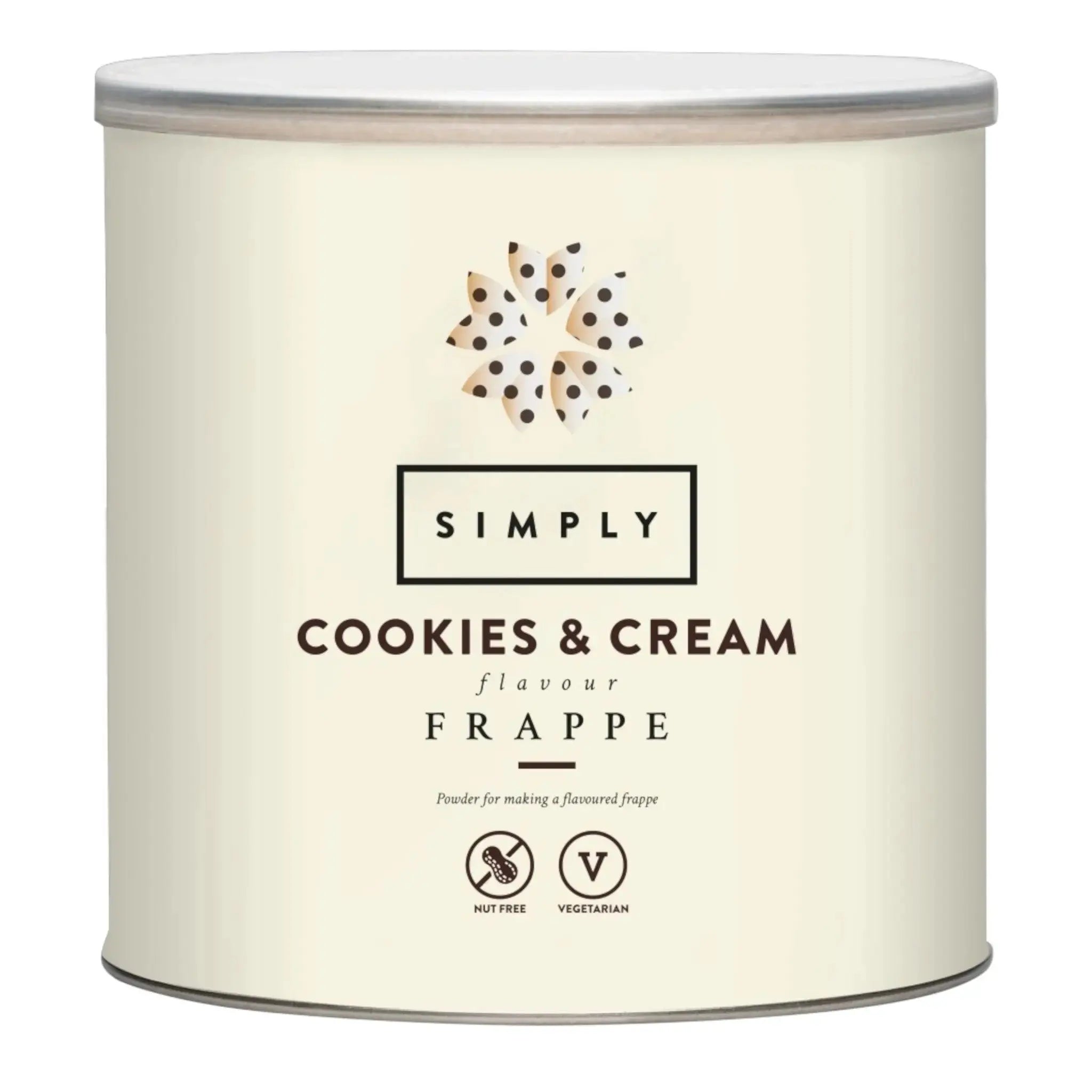 Simply Cookies and Cream Frappe Powder (1.75kg)  Adomoo