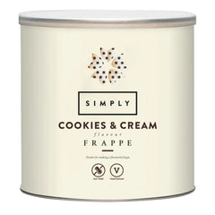 Simply Cookies and Cream Frappe Powder (1.75kg)  Adomoo