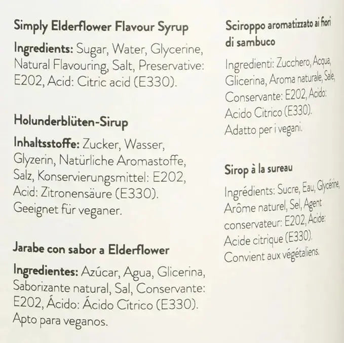Simply Elderflower Syrup  Adomoo