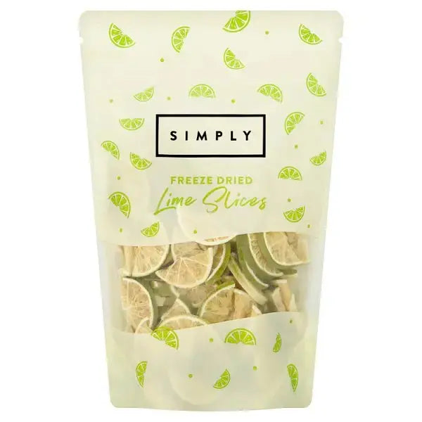 Simply Freeze Dried Lime Slices 100g  Adomoo