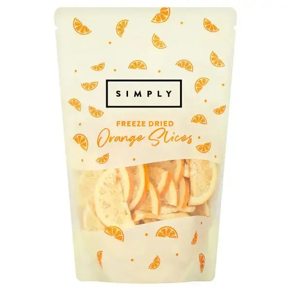 Simply Freeze Dried Orange Slices 100g  Adomoo