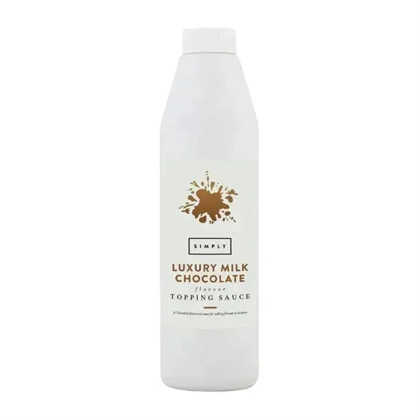 Simply Luxury Milk Chocolate Topping Sauce  Adomoo