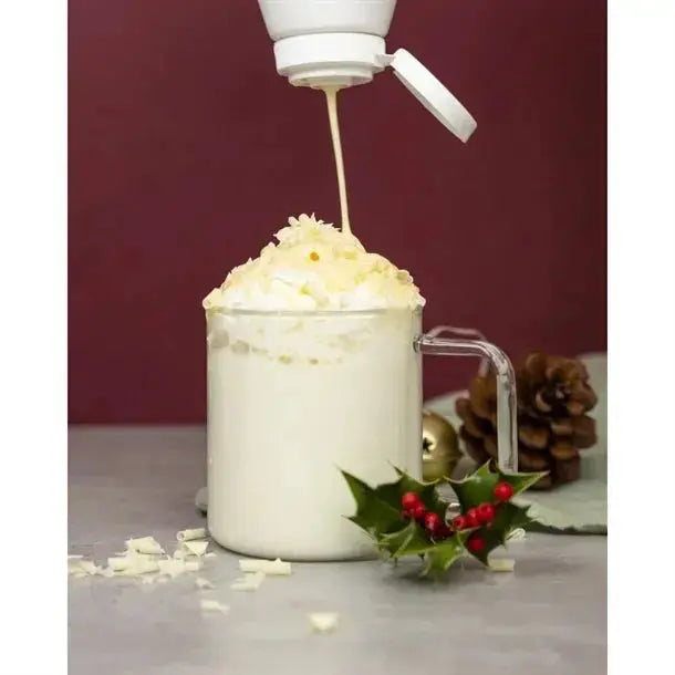 Simply Luxury White Chocolate Topping Sauce  Adomoo