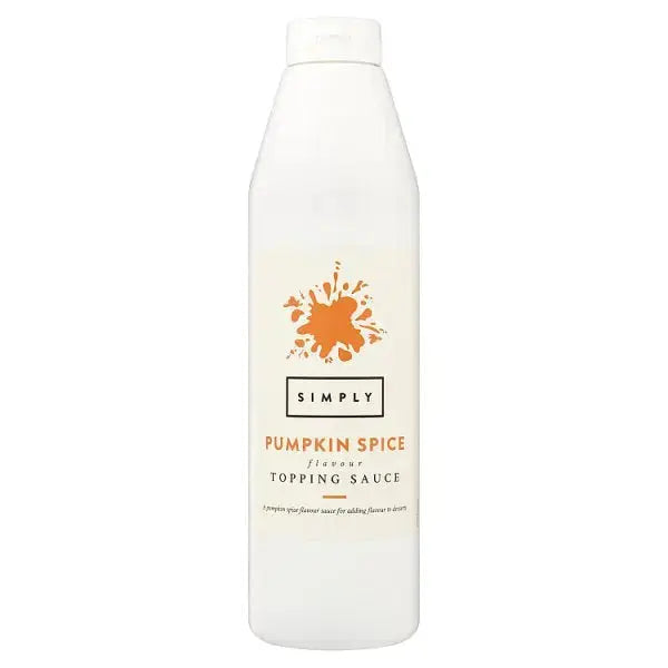 Simply Pumpkin Spice Flavour Topping Sauce 1kg  Adomoo