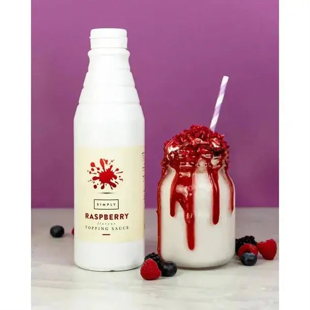 Simply Raspberry Topping Sauce  Adomoo