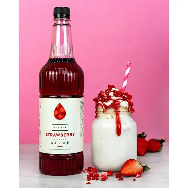 Simply Strawberry Syrup  Adomoo