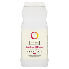 Simply Strawberry & Banana Smoothie  Adomoo