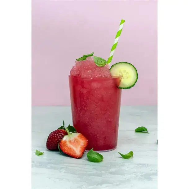 Simply Strawberry, Basil and Cucumber Cooler  Adomoo