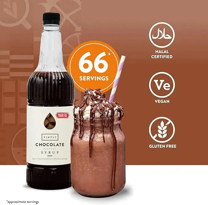 Simply Sugar Free Chocolate Syrup  Adomoo