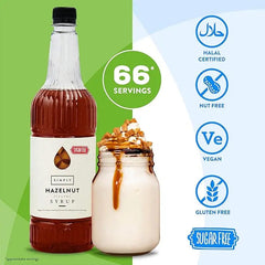 Simply Sugar Free Hazelnut Syrup  Adomoo