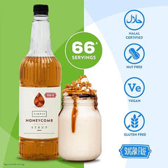Simply Sugar Free Honeycomb Syrup  Adomoo