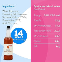 Simply Sugar Free Salted Caramel Syrup  Adomoo