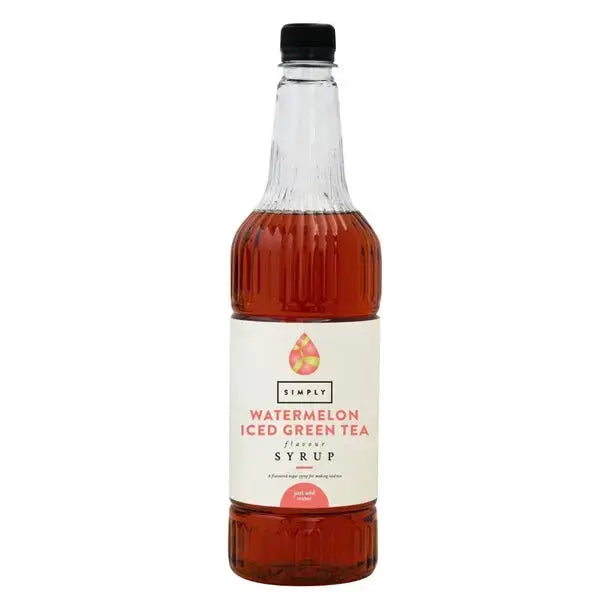 Simply Watermelon Iced Green Tea Syrup  Adomoo