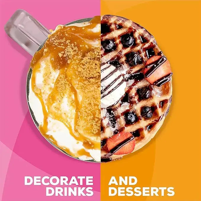 Simply White Chocolate with Hazelnut Topping Sauce  Adomoo