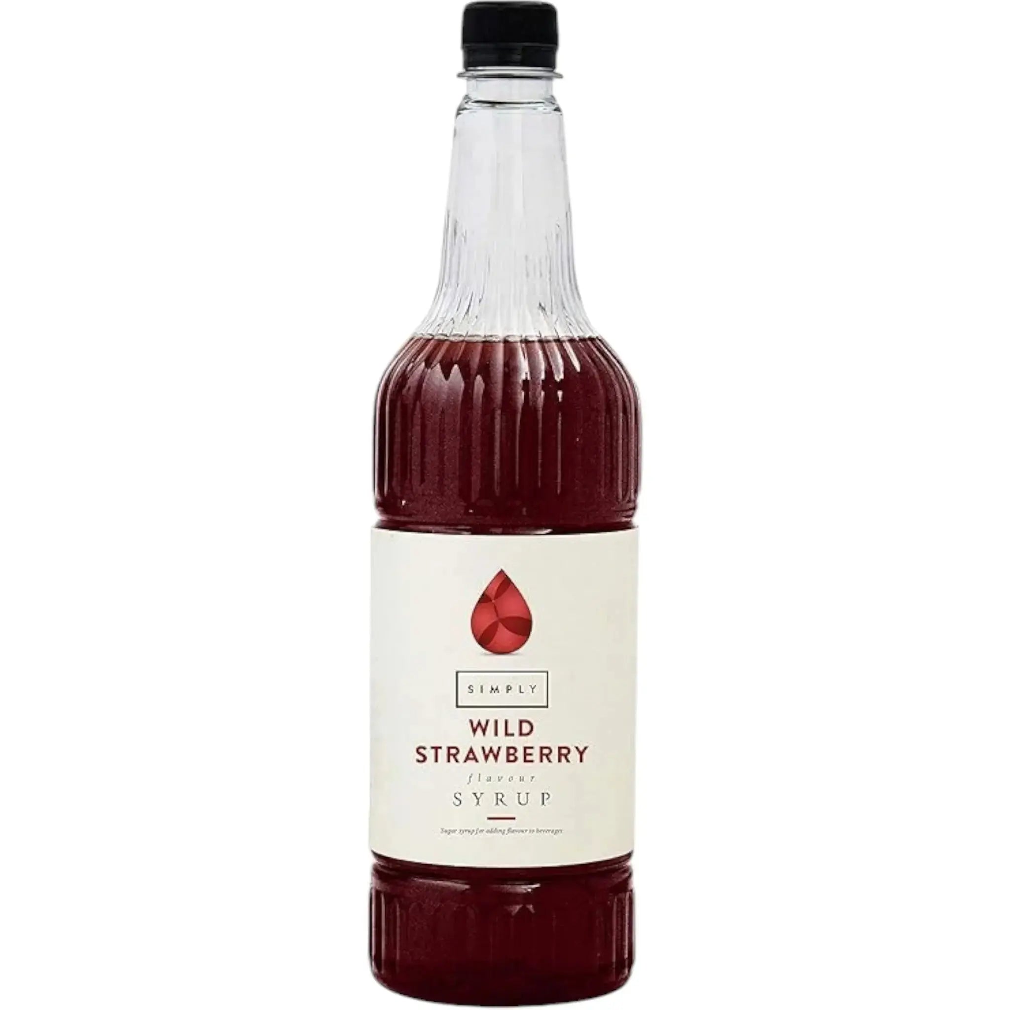 Simply wild strawberry syrup  Adomoo
