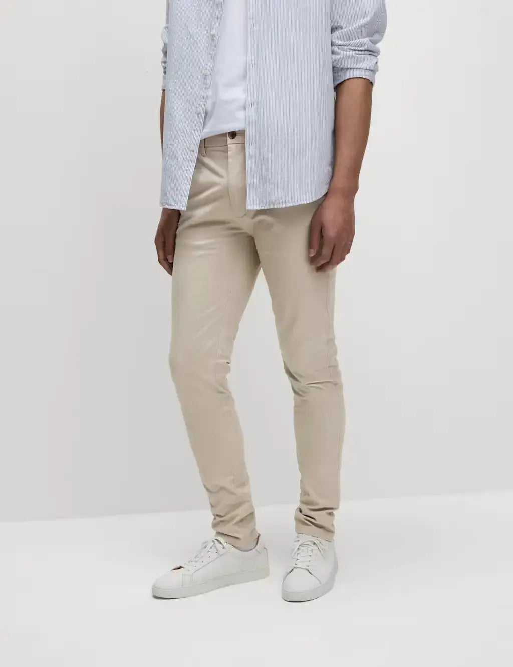 Skinny Fit Stretch Chinos  Adomoo