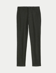 Slim Fit Stretch Ponte Chinos  Adomoo