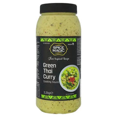 Spice Magic Green Thai Curry Cooking Sauce 2.2kg  Adomoo