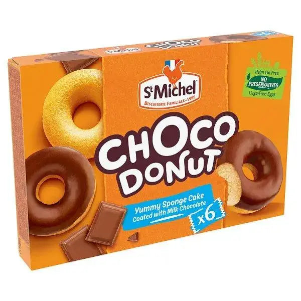 St Michel 6 Choco Donut 180g (Case of 9)  Adomoo