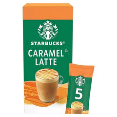 Starbucks Caramel Latte Instant Coffee Sachets 5 x 23g (Case of 6)  Adomoo