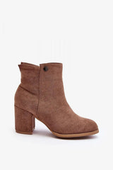 Step in style Classic women's boots on a stiletto heel  Adomoo