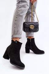Step in style Classic women's boots on a stiletto heel  Adomoo