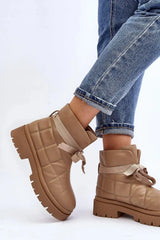 Step in style Warm and fashionable boots made of eco leather  Adomoo