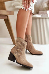 Step in style Women's ankle heel boots from the Jezzi brand  Adomoo